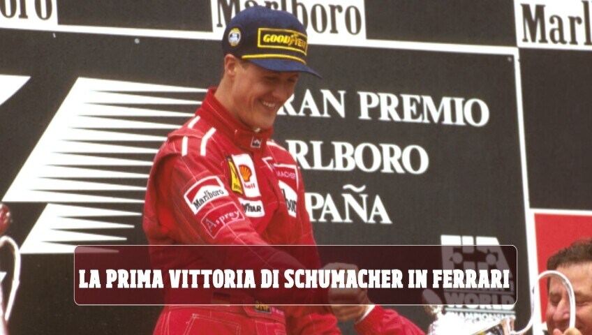 Il capolavoro di Schumacher al GP di Spagna ‘96