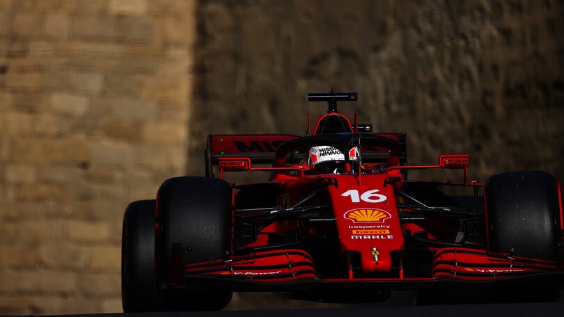 GP Azerbaijan, qualifiche: la pole di Charles Leclerc
