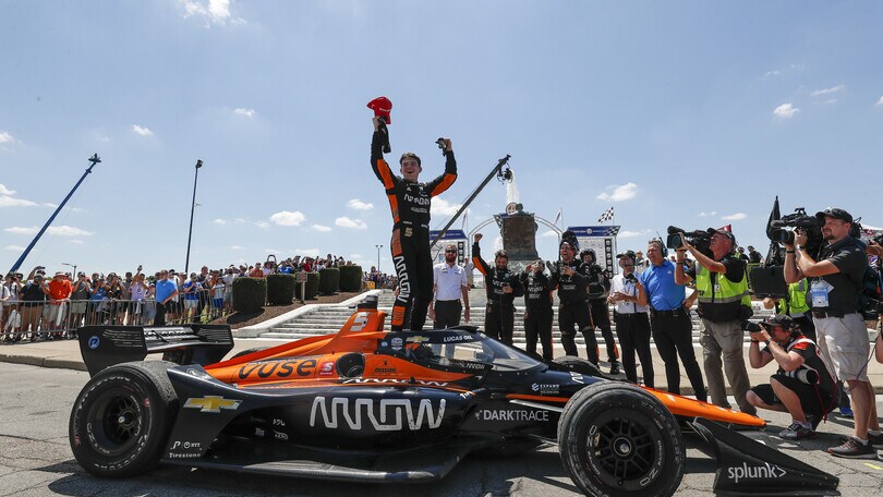 IndyCar: O'Ward vince ed è il nuovo leader della serie