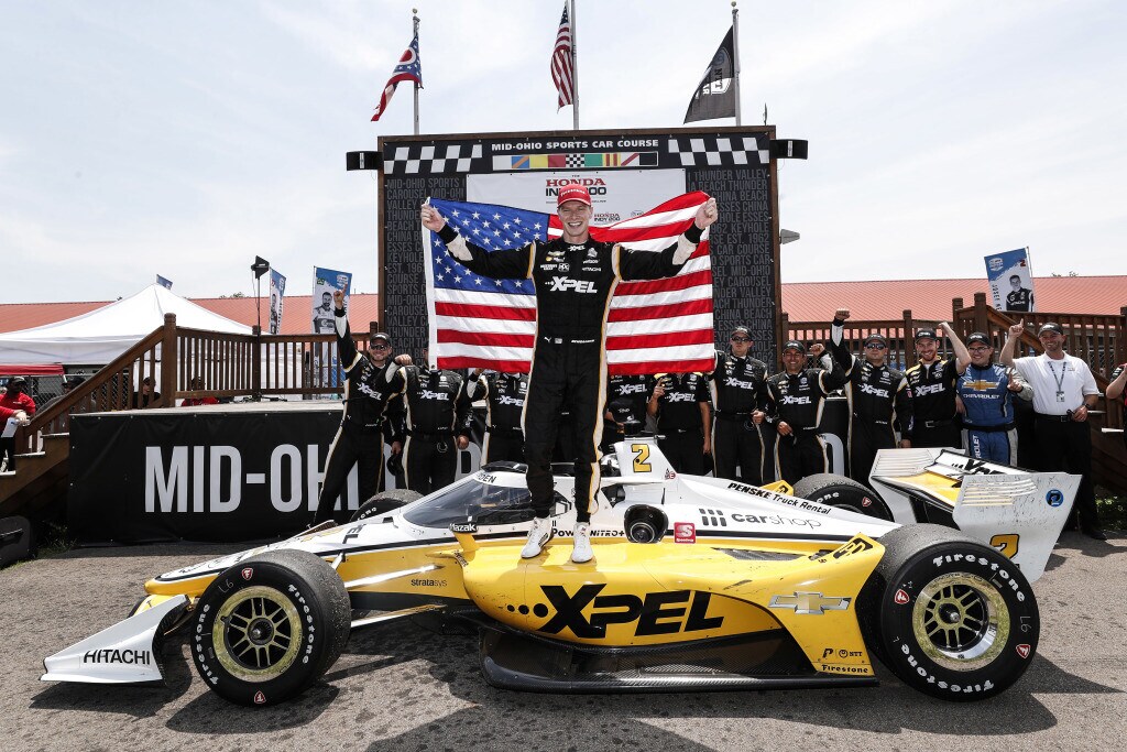 IndyCar: prima vittoria 2021 di Newgarden a Mid-Ohio
