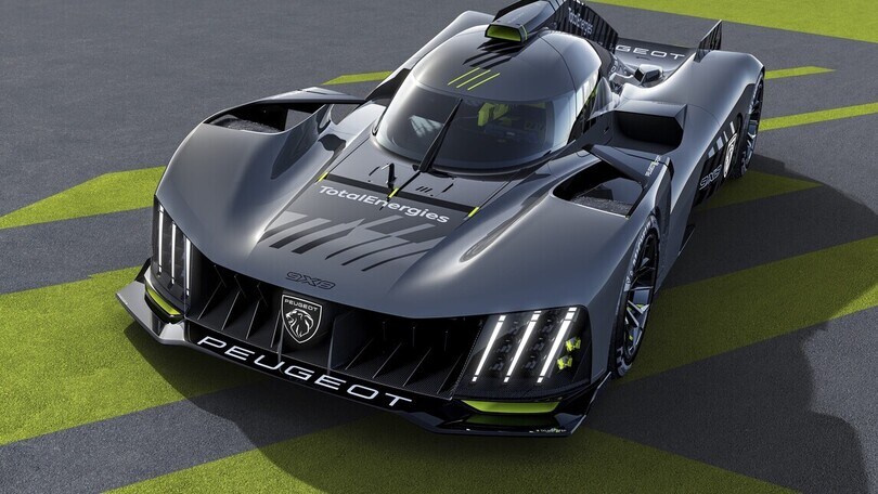 Peugeot 9X8, svelata la Hypercar senza ala per il WEC