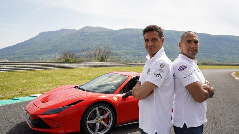 Ferrari Guinness World Record 2021 con Fabio Barone
