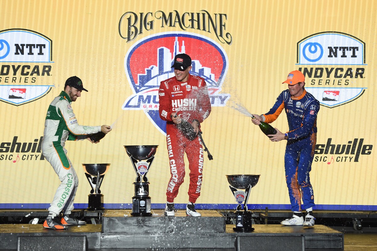 IndyCar: Ericsson dal crash alla vittoria a Nashville