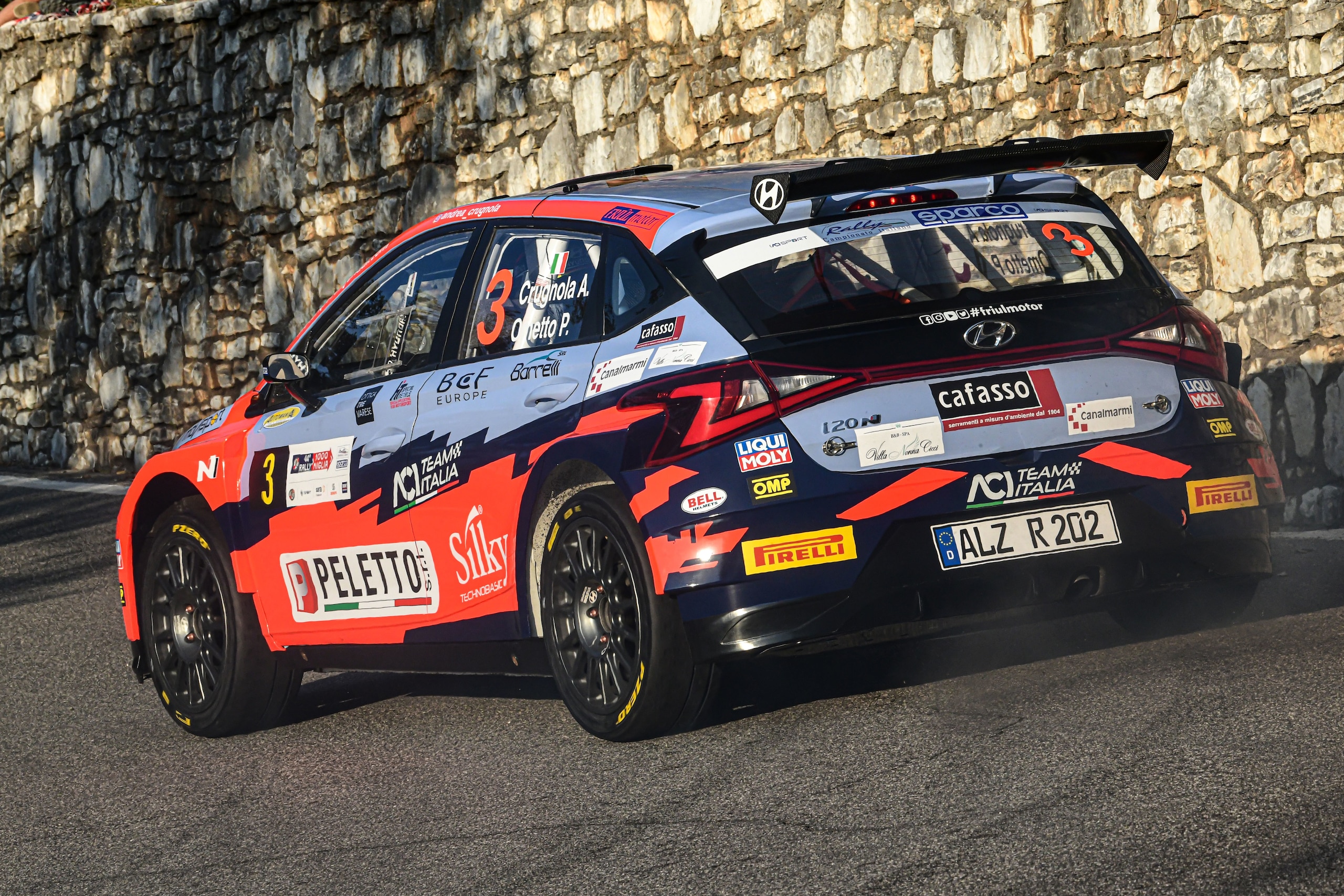 Crugnola vince la Power Stage del 1000 Miglia