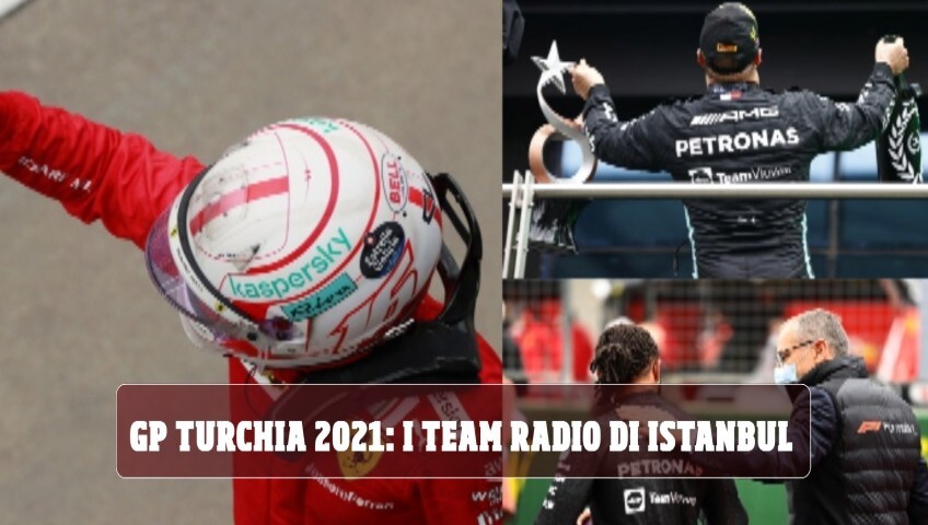 GP Turchia, team radio del weekend: Kimi “affoga", Hamilton in silenzio spettrale e Tsunoda se la prende con Perez