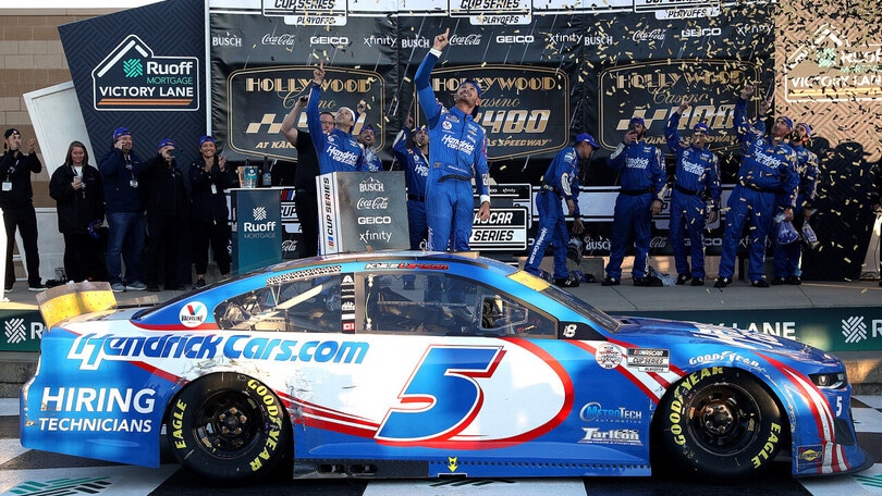Nascar: Kyle Larson si prende la nona vittoria del 2021