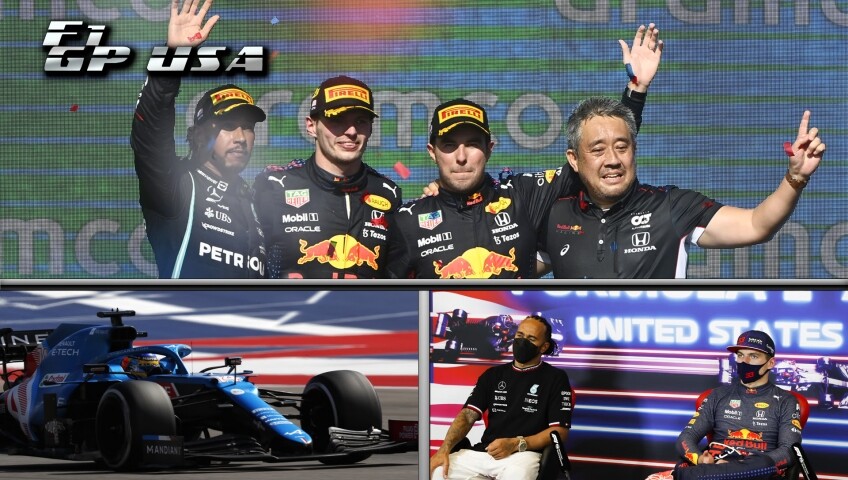 GP USA, Verstappen top da Mondiale, ma Hamilton non è ancora battuto