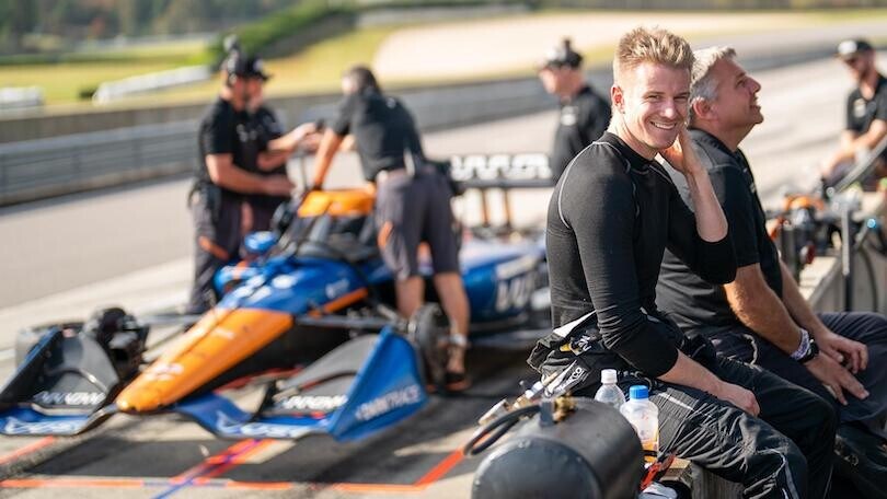 Hulkenberg a scuola di Indycar: un volante esagerato