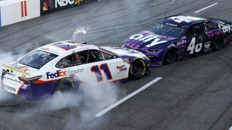 Nascar: Bowman centra Hamlin e vince a Martinsville