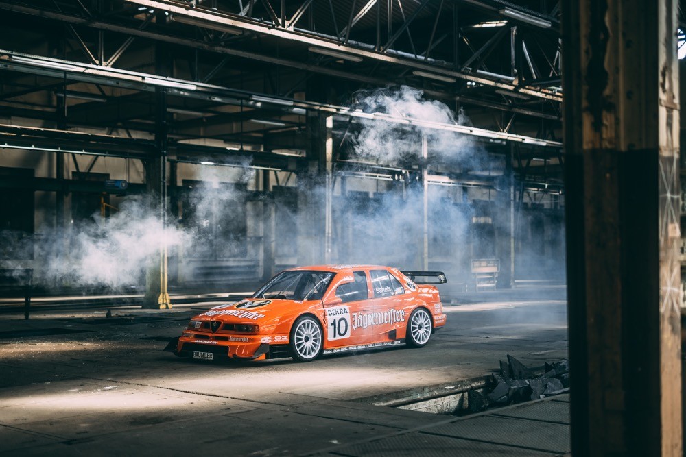Alfa Romeo 155 V6 TI Jagermeister, bolide del DTM all'asta