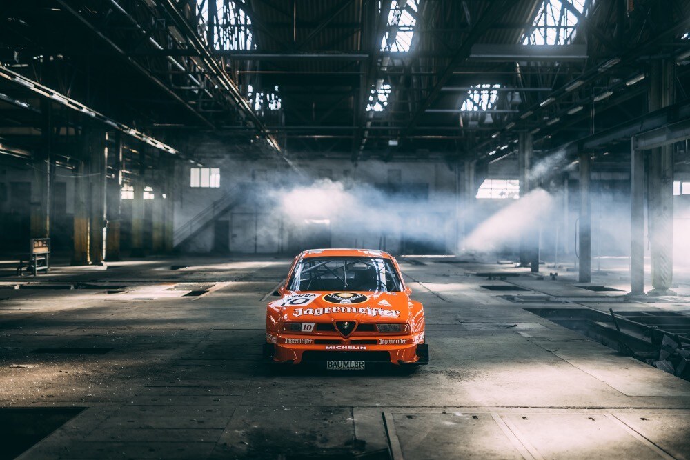 Alfa Romeo 155 V6 TI Jagermeister, bolide del DTM all'asta