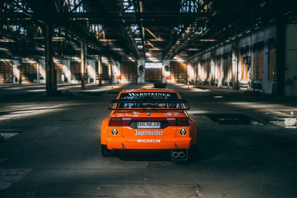 Alfa Romeo 155 V6 TI Jagermeister, bolide del DTM all'asta