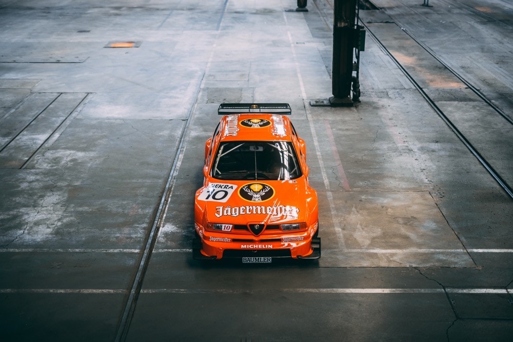 Alfa Romeo 155 V6 TI Jagermeister, bolide del DTM all'asta
