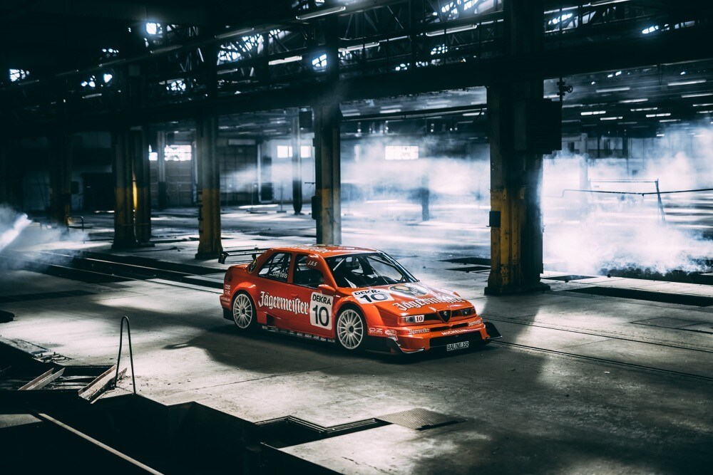 Alfa Romeo 155 V6 TI Jagermeister, bolide del DTM all'asta