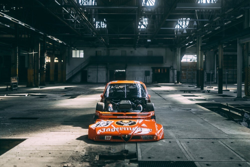 Alfa Romeo 155 V6 TI Jagermeister, bolide del DTM all'asta