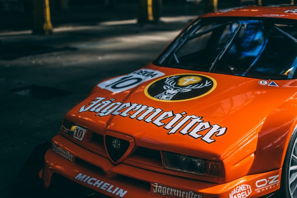 Alfa Romeo 155 V6 TI Jagermeister, bolide del DTM all'asta