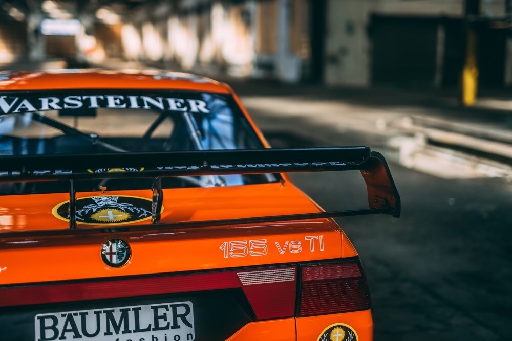 Alfa Romeo 155 V6 TI Jagermeister, bolide del DTM all'asta