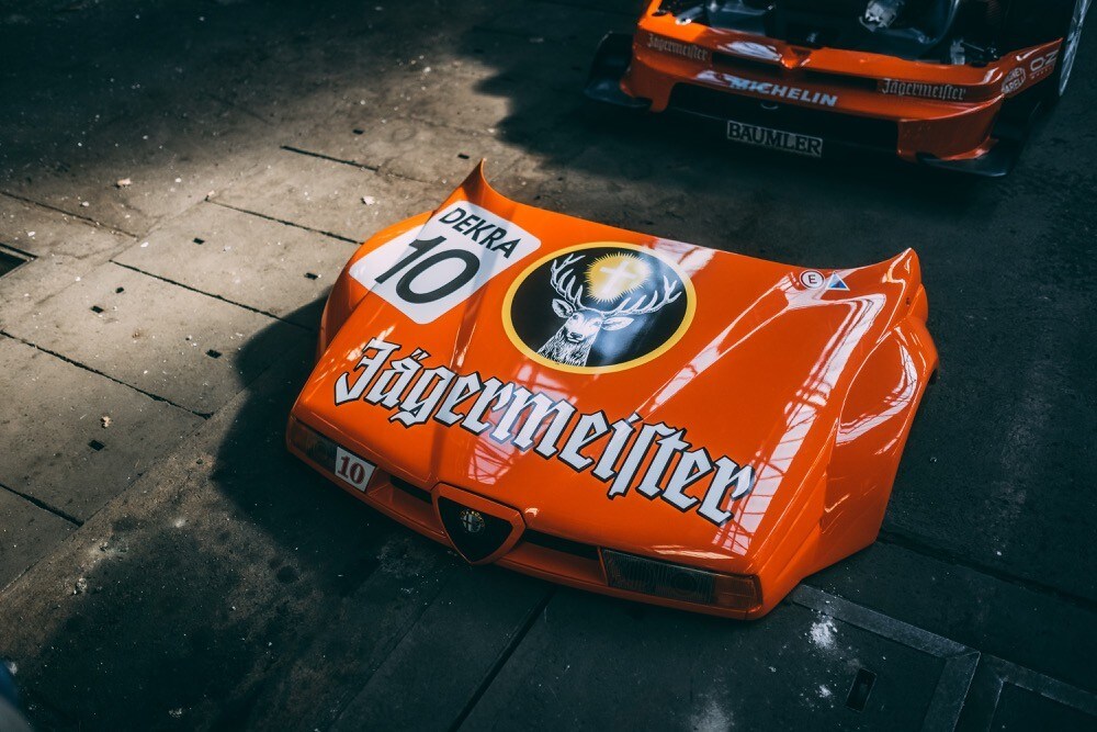 Alfa Romeo 155 V6 TI Jagermeister, bolide del DTM all'asta