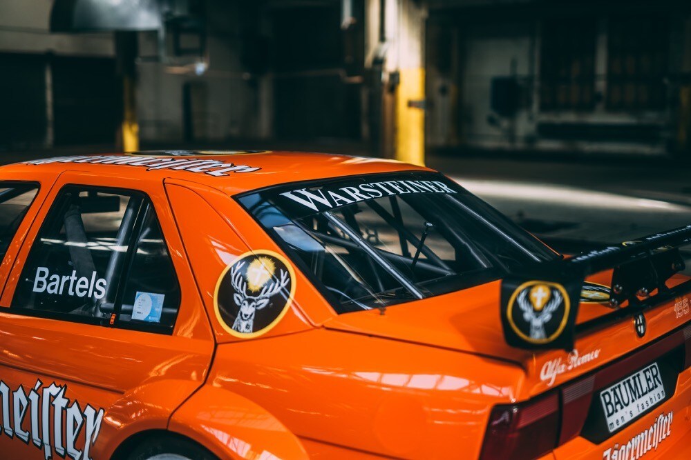 Alfa Romeo 155 V6 TI Jagermeister, bolide del DTM all'asta