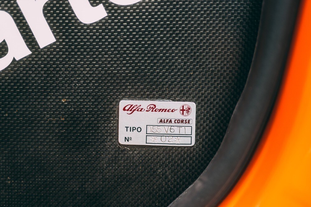Alfa Romeo 155 V6 TI Jagermeister, bolide del DTM all'asta