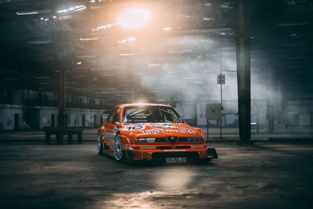 Alfa Romeo 155 V6 TI Jagermeister, bolide del DTM all'asta