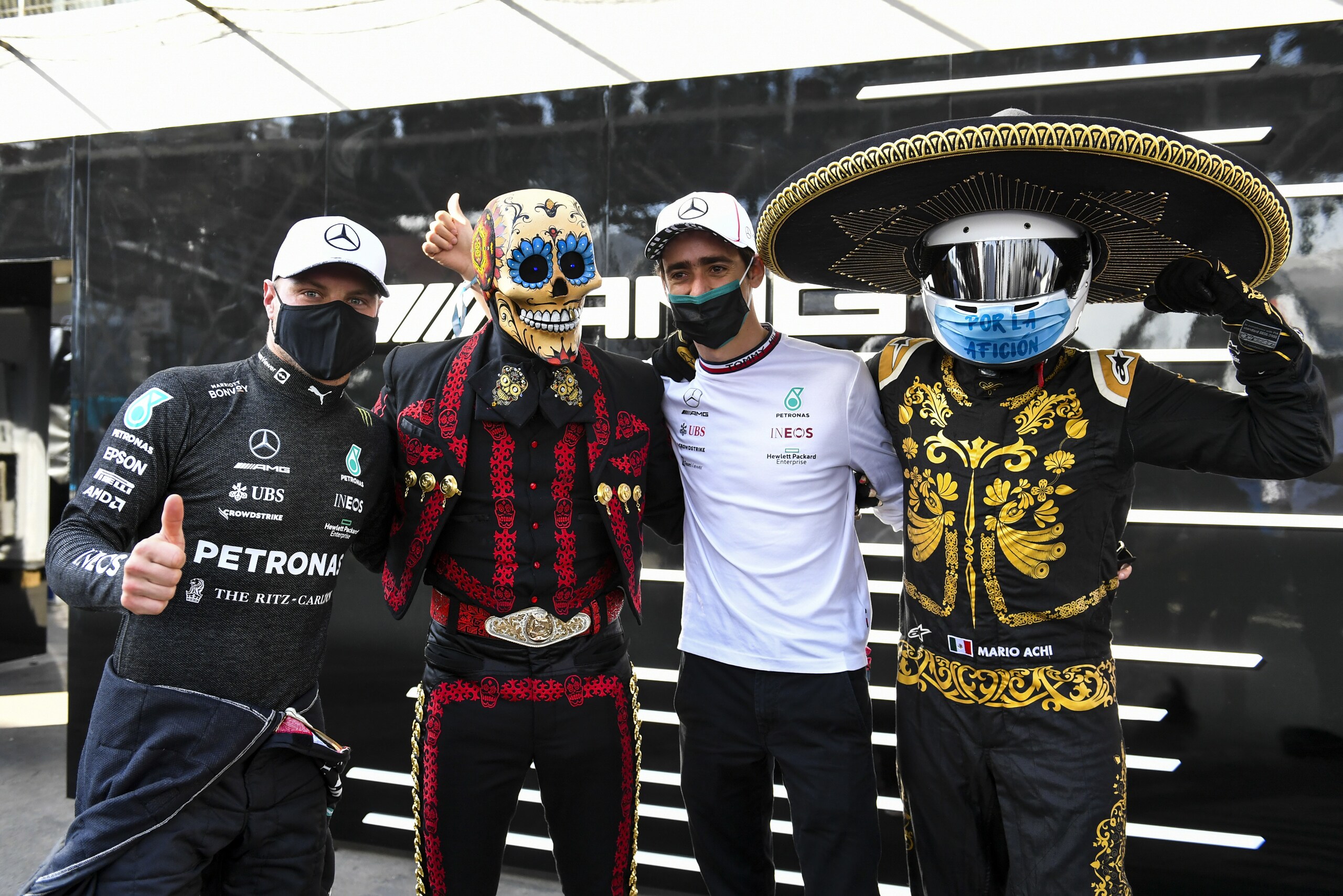 GP Messico, qualifiche: capolavoro Mercedes, Bottas in pole! Sainz 6°