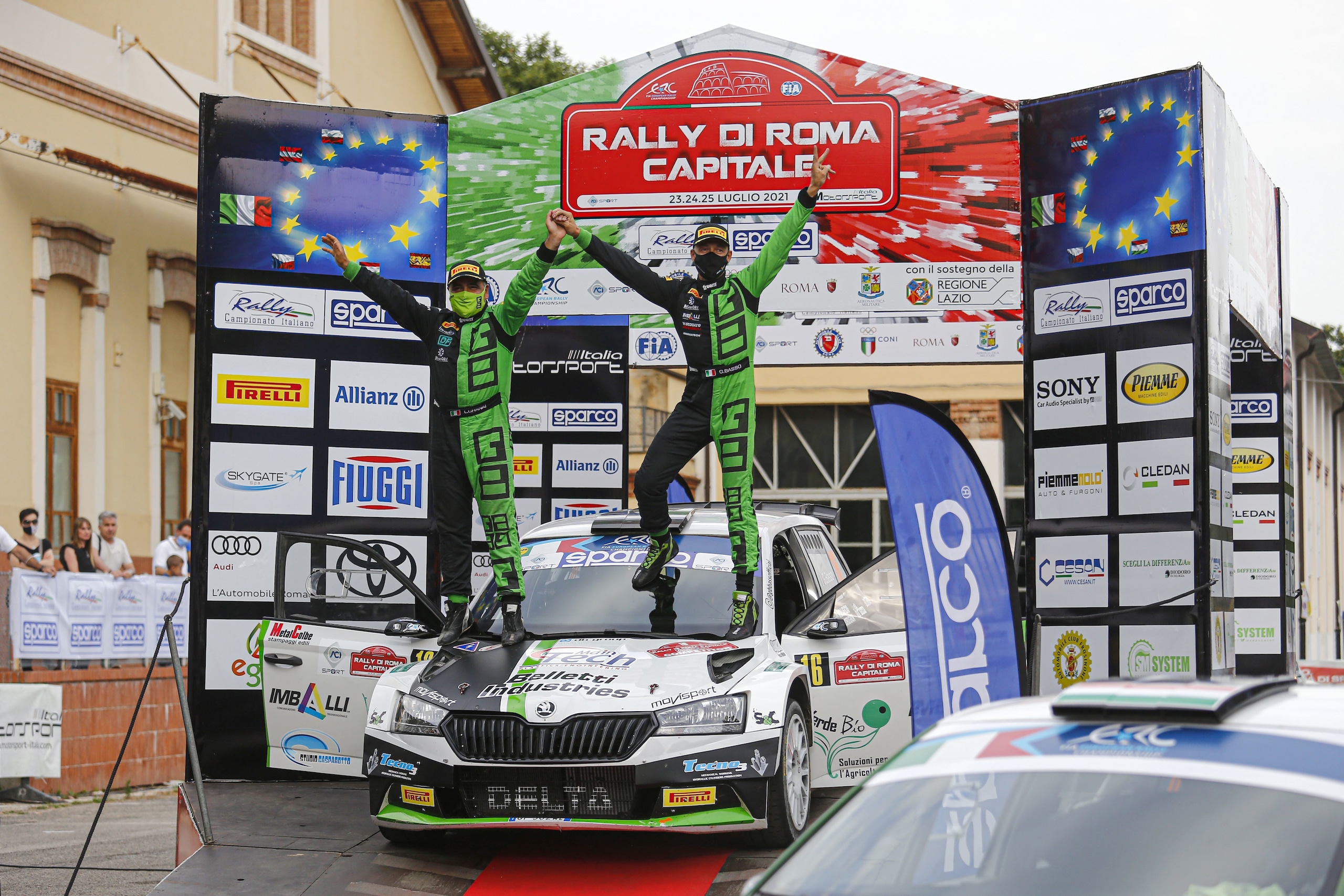 Rally di Roma Capitale 2021, un successo firmato Motorsport Italia
