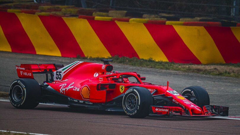 Ferrari, test in pista a Fiorano con Sainz e Leclerc