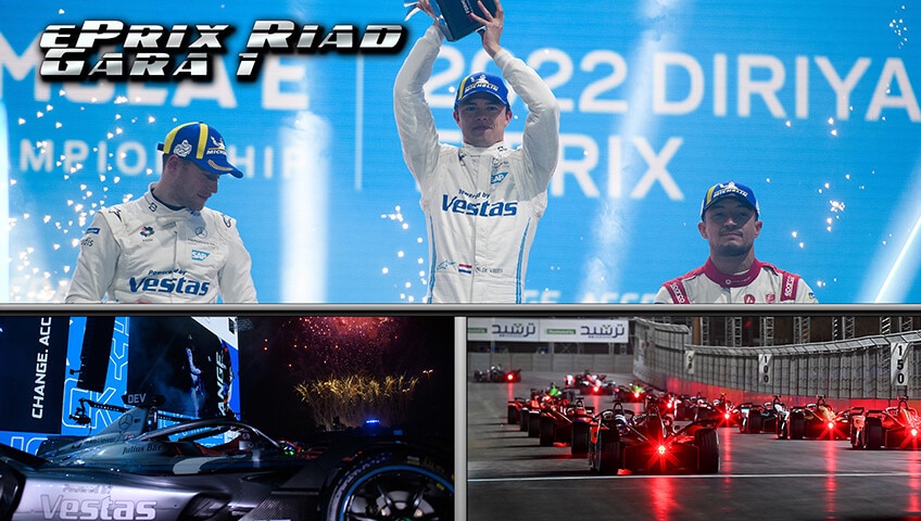 ePrix Diriyah, il meglio e peggio di gara1: De Vries e Vandoorne brillano come la stella Mercedes