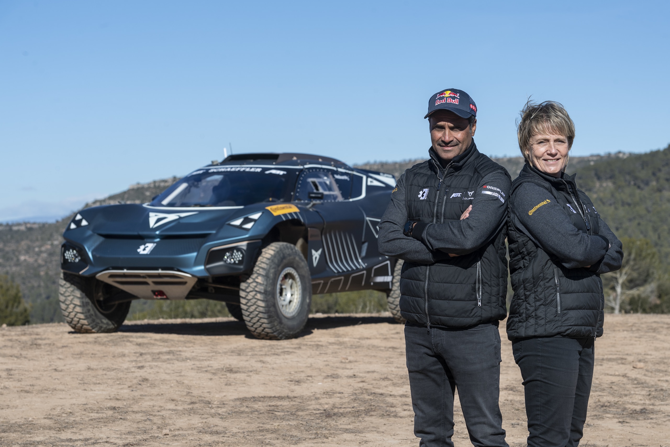 Extreme E, Abt Cupra con Jutta Kleinschmidt e Nasser Al-Attiyah