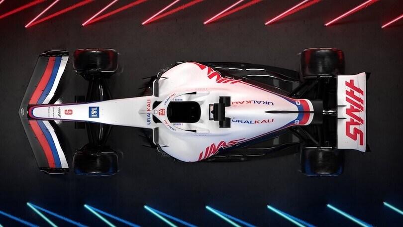 Haas VF-22: ecco la nuova livrea