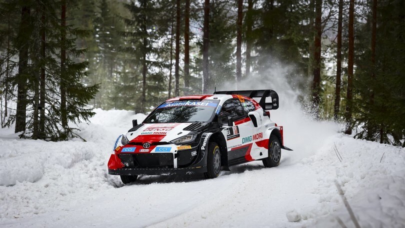 WRC, Rally di Svezia: Rovanpera il più veloce nello shakedown