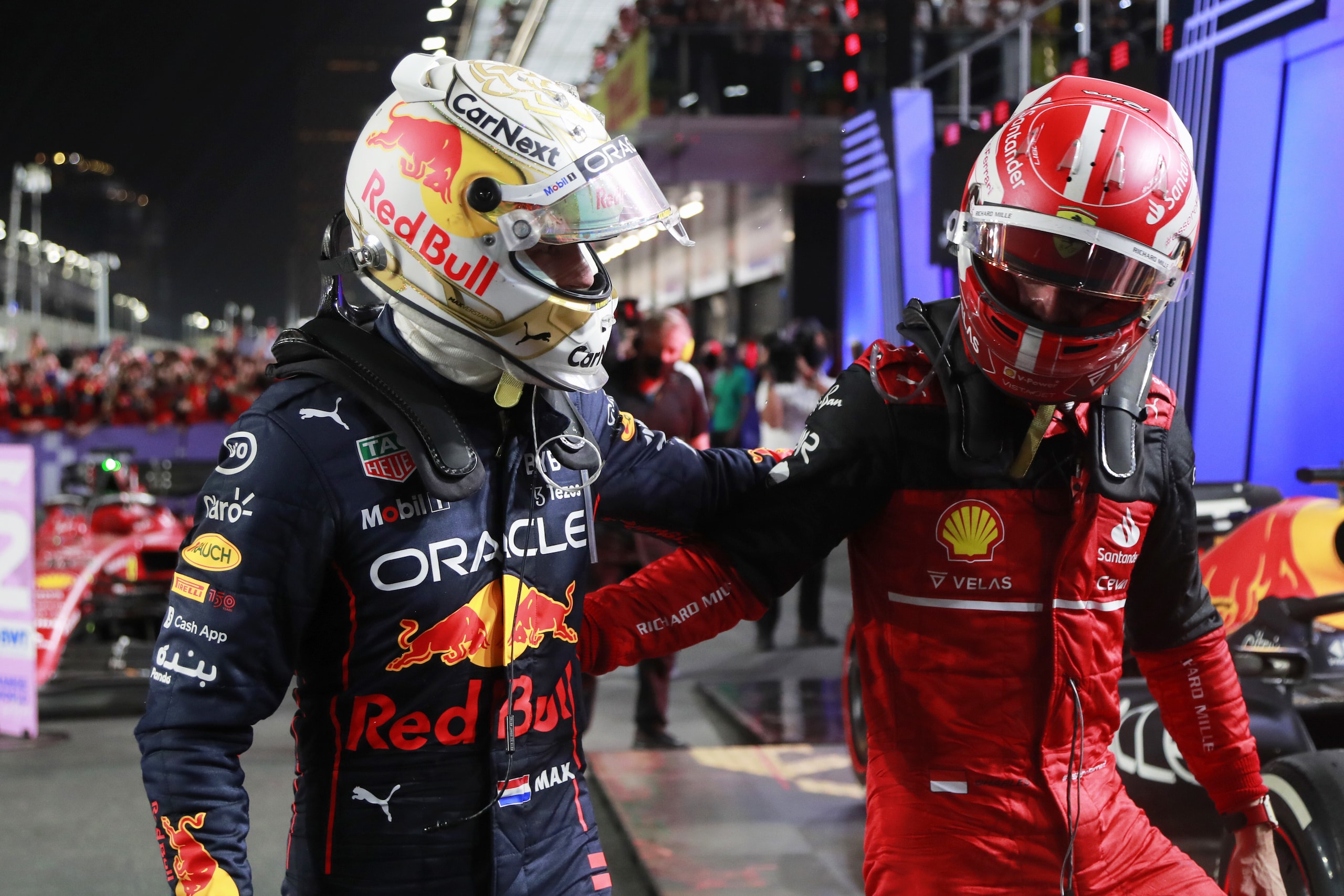 GP Arabia Saudita: duello strepitoso, vince Verstappen su Leclerc! Doppio podio Ferrari