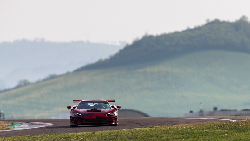 La Ferrari 296 GT3 ha completato i primi test a Fiorano