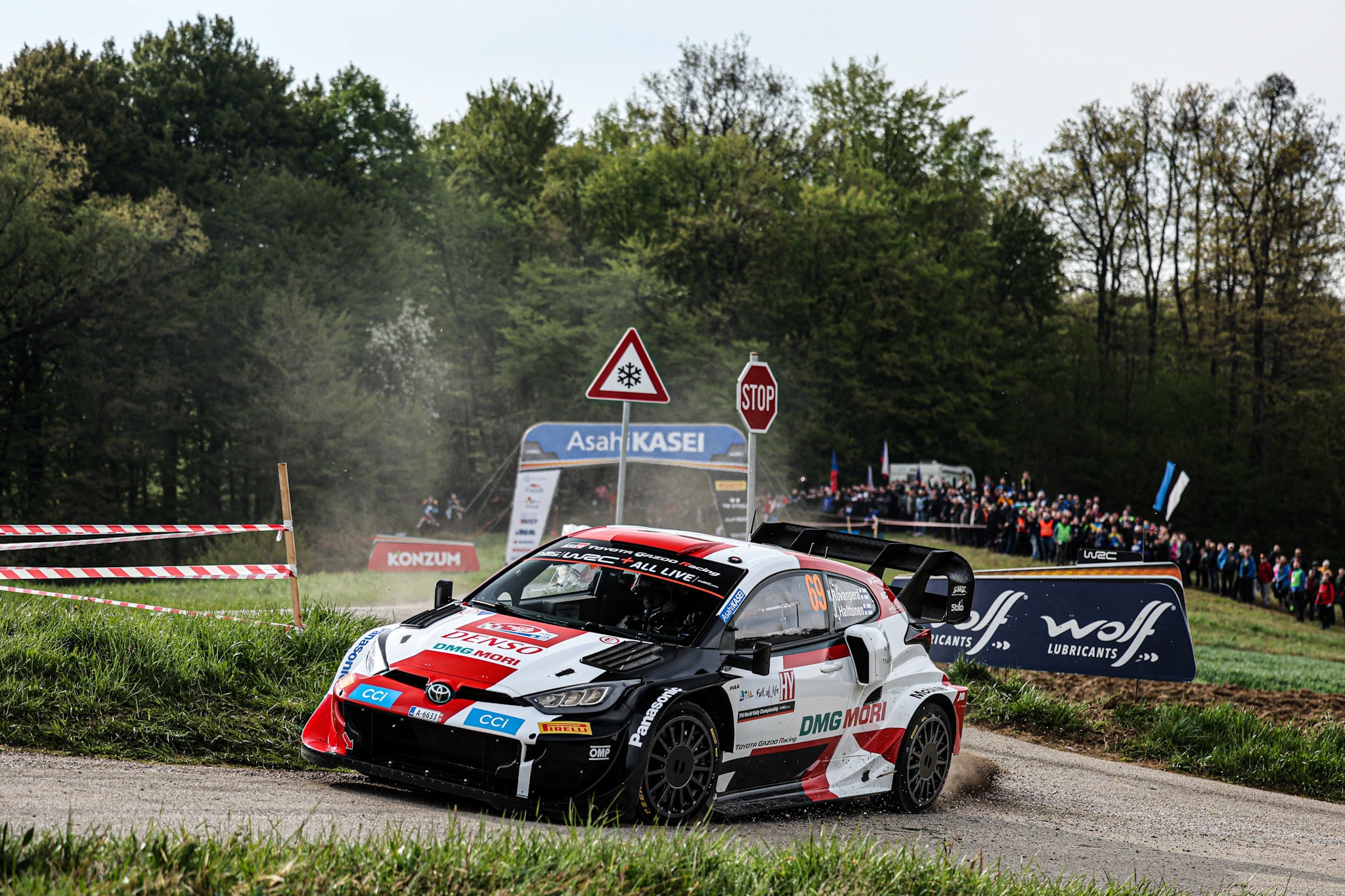 WRC, Rally Croazia: c'è la firma di Rovanpera sullo shakedown