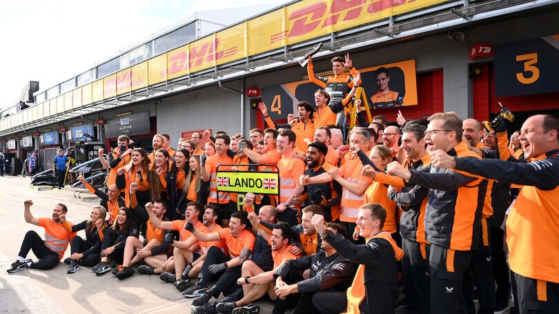 Norris: "Battere Leclerc e la Ferrari a Imola? Che sorpresa!"