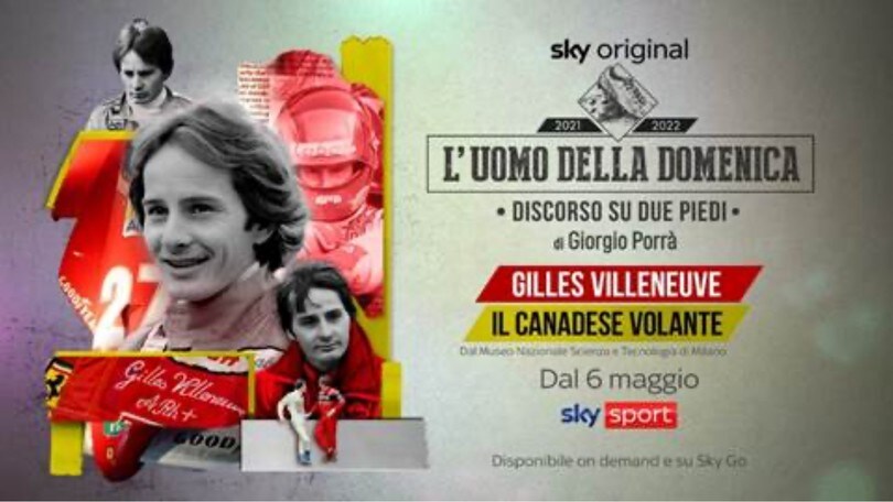 Gilles Villeneuve, "il Canadese Volante" protagonista del documentario Sky