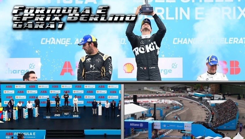 ePrix di Berlino: Mortara stupisce in gara1, Dragon Penske sprofonda