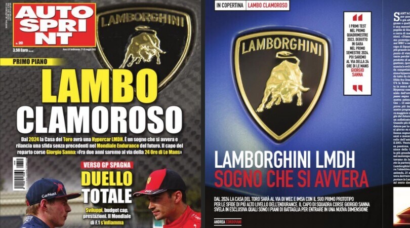 L'editoriale del Direttore: Più che Lambo, Tombola!