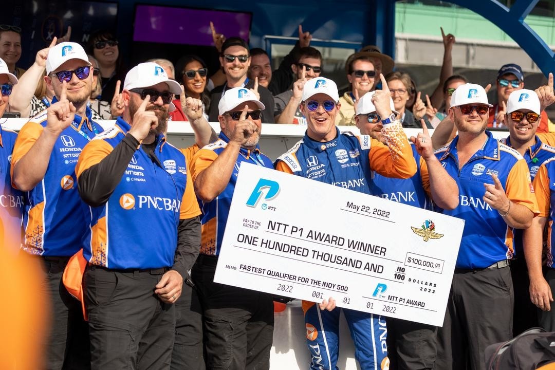 IndyCar: pole supersonica di Scott Dixon