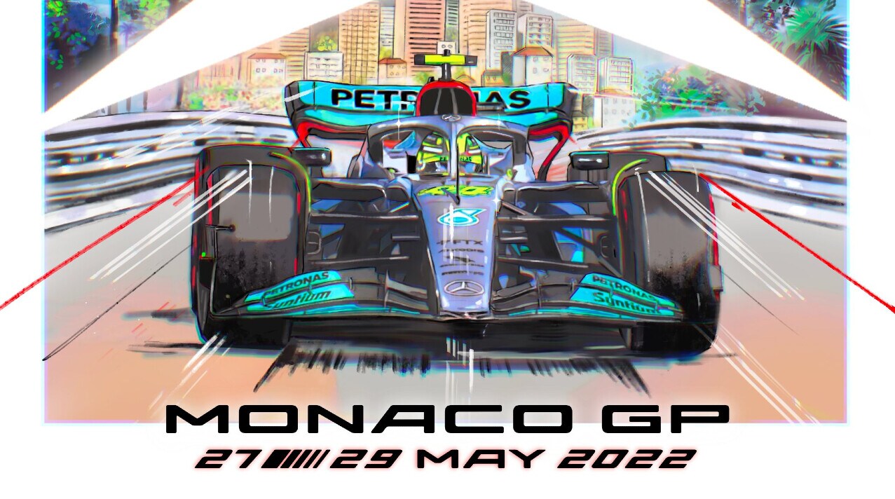 GP Monaco, i poster dei team per la gara di Montecarlo