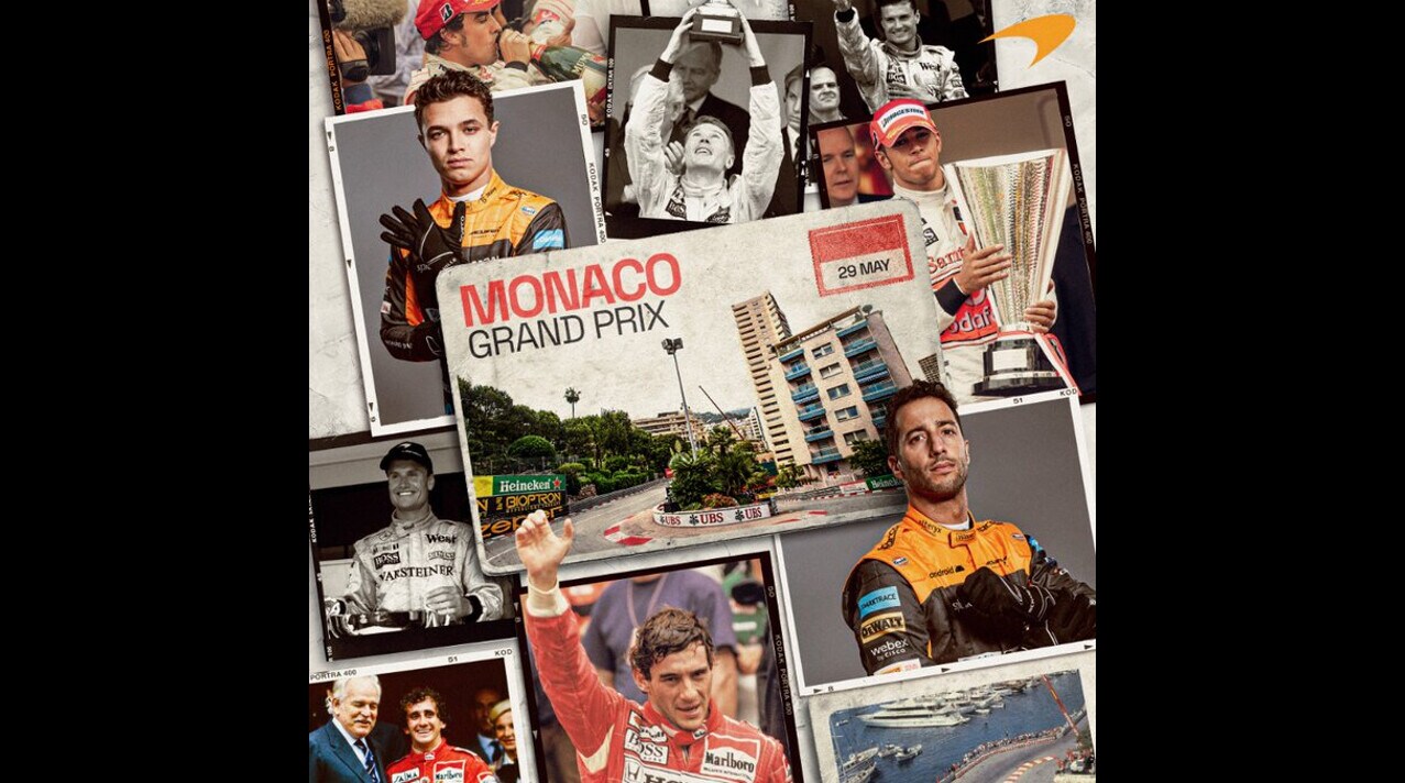 GP Monaco, i poster dei team per la gara di Montecarlo