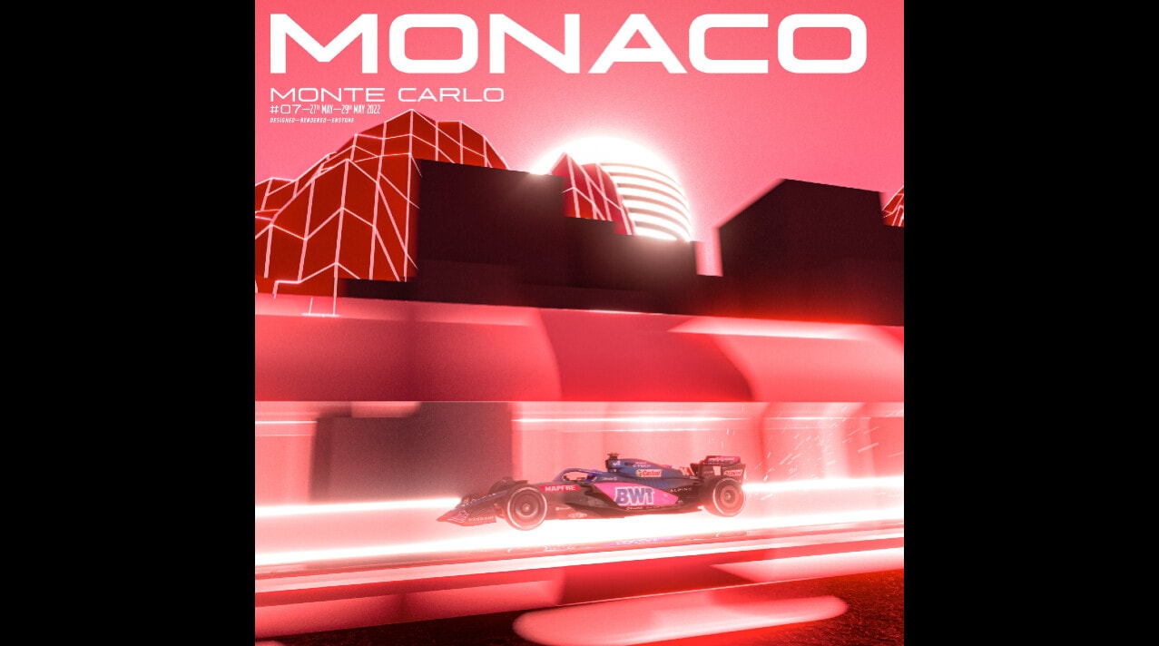 GP Monaco, i poster dei team per la gara di Montecarlo