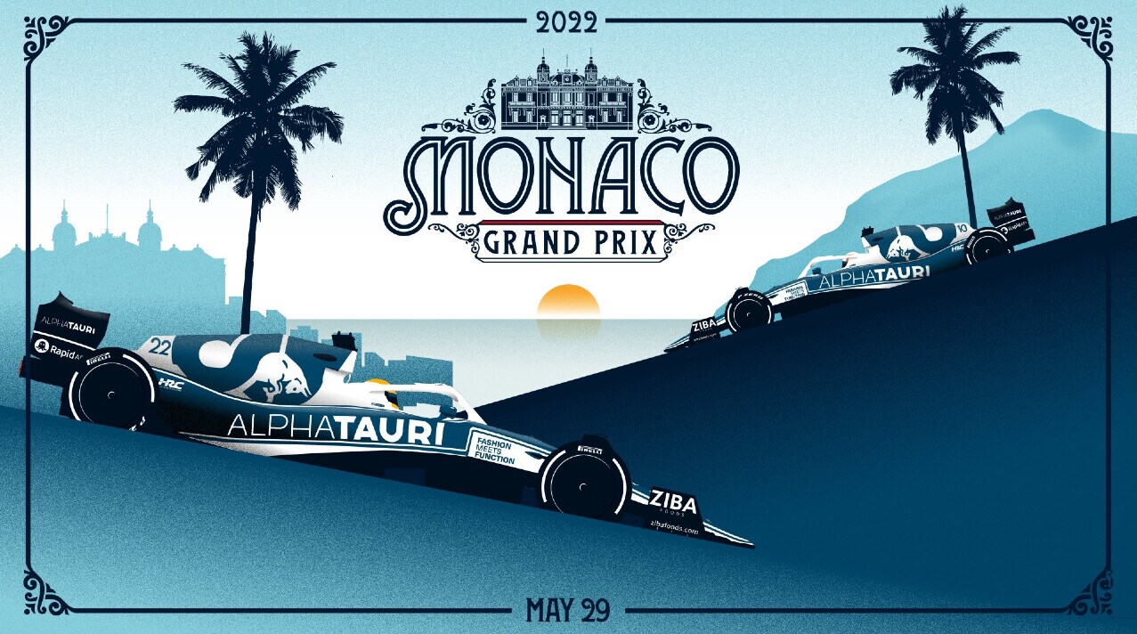 GP Monaco, i poster dei team per la gara di Montecarlo
