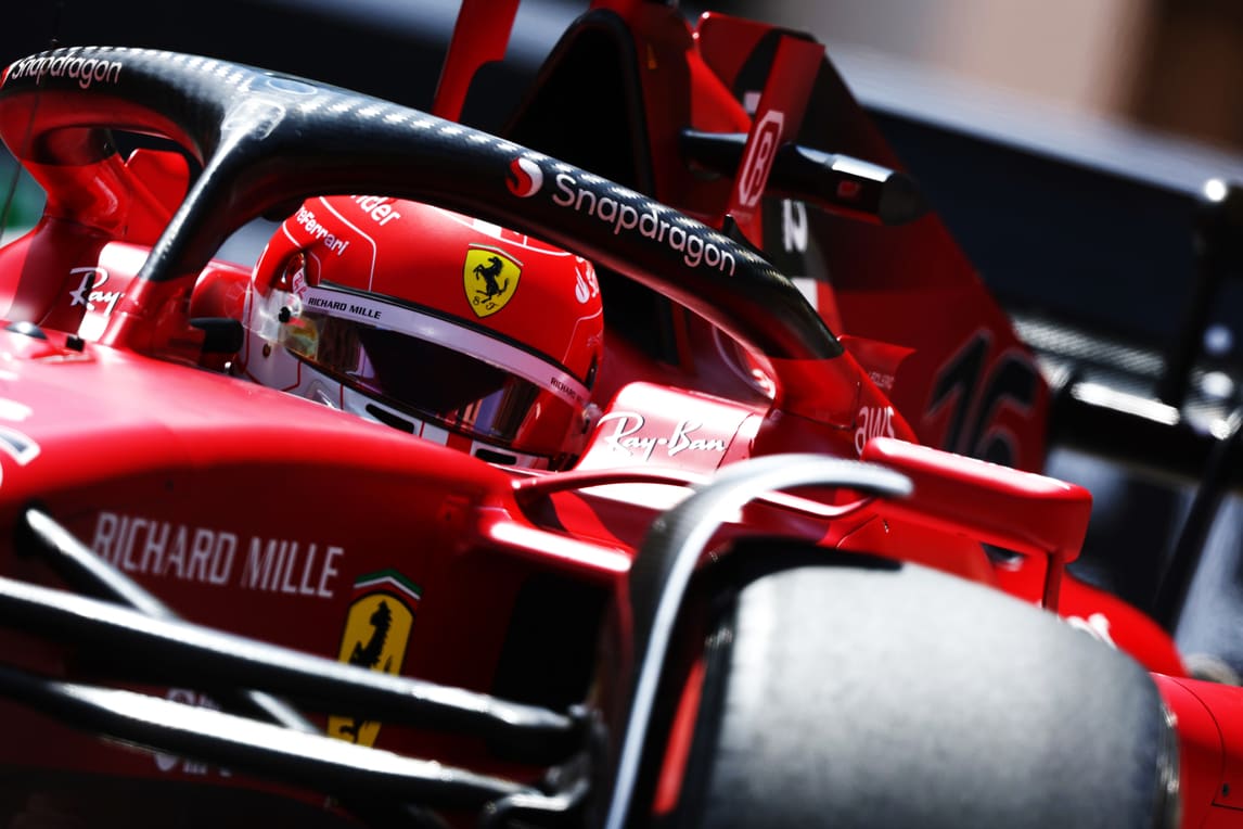 Leclerc: "Pioggia? Saremo competitivi qualunque cosa accada"