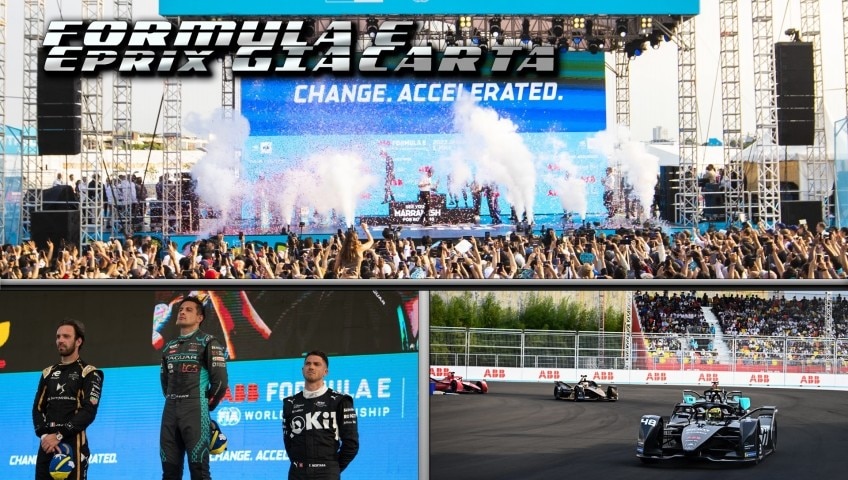 ePrix di Giacarta: Evans, che zampata nel finale!