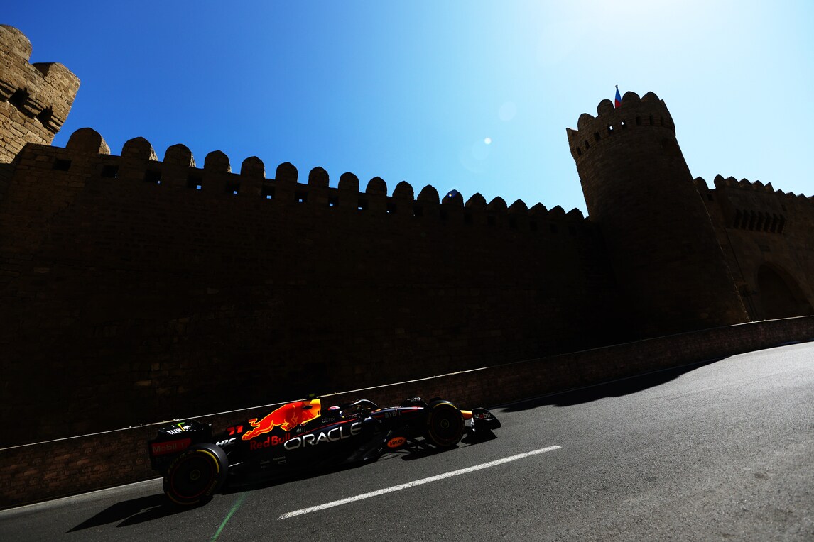 GP Azerbaijan, FP1: c'è Perez davanti a tutti, Leclerc 2°