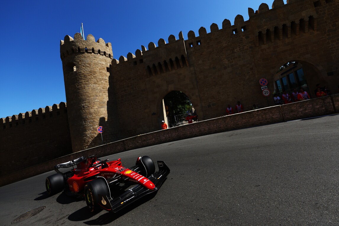 GP Azerbaijan, FP2: comanda Leclerc, le Red Bull inseguono