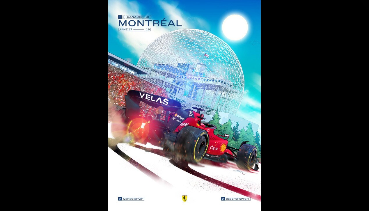 GP Canada, i poster dei team per la gara di Montreal