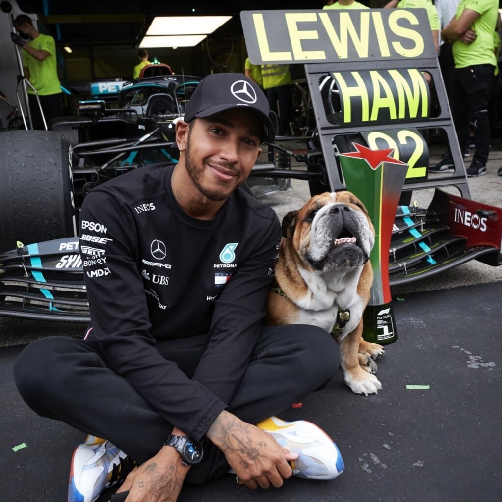 Lewis Hamilton: la dieta vegana ha cambiato la vita del mio cane